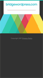 Mobile Screenshot of bridgewordpress.com
